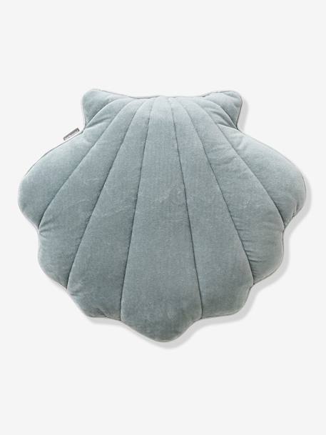 Seashell Cushion BLUE MEDIUM SOLID 