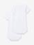 Pack of 2 Bodysuits, Cutaway Shoulders, Organic Cotton for Babies, by PETIT BATEAU white 