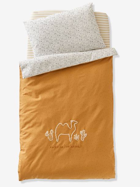Pillowcase for Babies, Wild Sahara WHITE LIGHT SOLID 