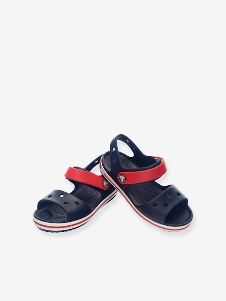 Crocband Sandal Kids by CROCS(TM) BLUE DARK SOLID+BLUE MEDIUM SOLID 