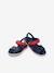 Crocband Sandal Kids by CROCS(TM) BLUE DARK SOLID+BLUE MEDIUM SOLID 