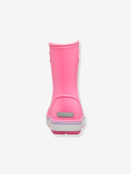 Wellies for Kids, Crocband Rain Boot K by CROCS(TM) PINK LIGHT SOLID 