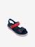 Crocband Sandal Kids by CROCS(TM) BLUE DARK SOLID+BLUE MEDIUM SOLID 
