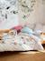 Duvet Cover + Pillowcase Set for Children, Lilac Square WHITE LIGHT SOLID WITH DESIGN 