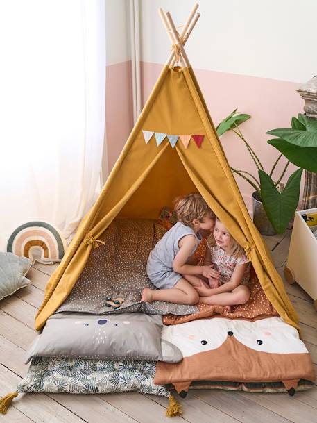 Sleeping Bag, Fox BROWN MEDIUM ALL OVER PRINTED 