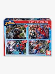 Toys-Educational Games-4 Progressive Puzzles, Spider-Man - EDUCA
