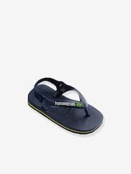 Shoes-Baby Footwear-Baby Boy Walking-Baby Brasil Logo II Flip-Flops, HAVAIANAS