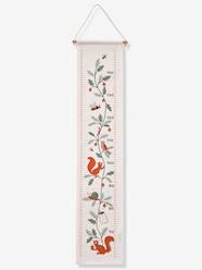 Forest Animals Growth Chart in Fabric