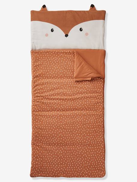 Sleeping Bag, Fox BROWN MEDIUM ALL OVER PRINTED 