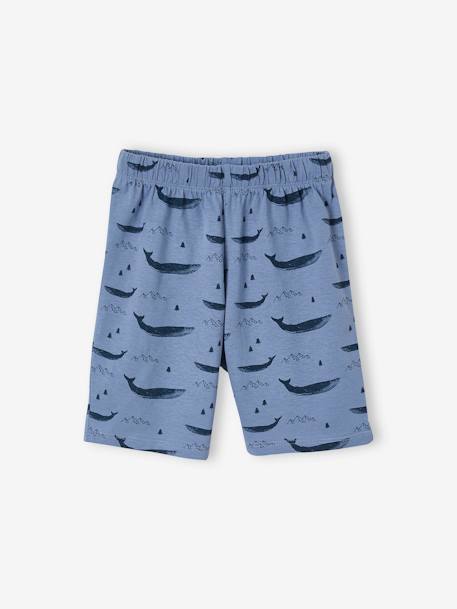 Pack of 2 Whale Pyjamas for Boys YELLOW MEDIUM SOLID WTH DESIGN 