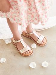 Shoes-Girls Footwear-Leather Sandals for Girls
