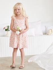 Floral Special Occasion Dress, Ruffle on the Straps
