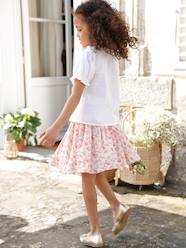 Girls-Special Occasion Floral Skirt for Girls