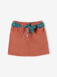-Paperbag Skirt for Girls
