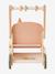 Walker with Seat for Doll, in FSC®100% Wood green+pink 