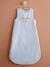 Summer Special Sleeveless Baby Sleep Bag, JOUES A BISOUS Light Grey Stripes 