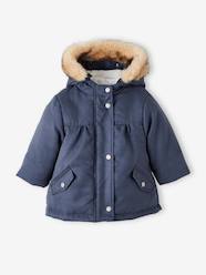Baby-Outerwear-Coats-3-in-1 Parka for Baby Girls