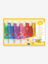 Toys-6 Tubes of Glittery Finger Paint by DJECO
