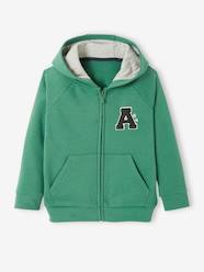 Hooded Jacket with Zip, for Boys