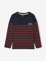Sailor-Type Jumper with Motif on the Chest for Boys