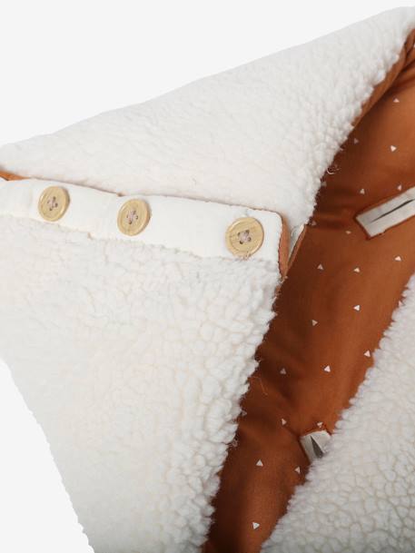 Baby Nest in Sherpa WHITE LIGHT SOLID 