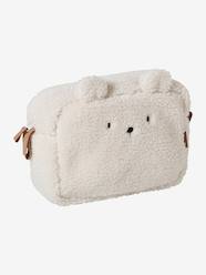 Nursery-Bathing & Babycare-Sherpa Bear Toiletry Bag, Little Nomad