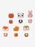 Magnetic Animals - FSC® Certified Wood PINK LIGHT SOLID WITH DESIGN 