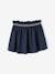 Skirt in Milano Knit Fabric for Girls BLUE DARK SOLID 