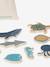 Set of Sea Animals in FSC® Wood blue 