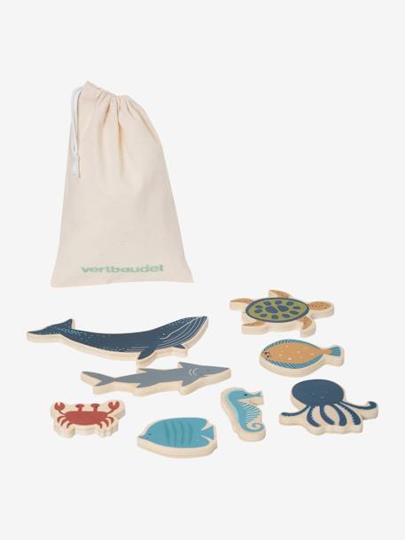 Set of Sea Animals in FSC® Wood blue 
