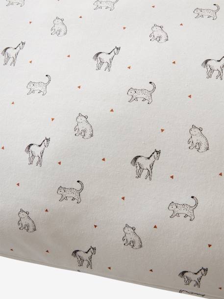 Pillowcase for Babies, Little Nomad WHITE LIGHT ALL OVER PRINTED 