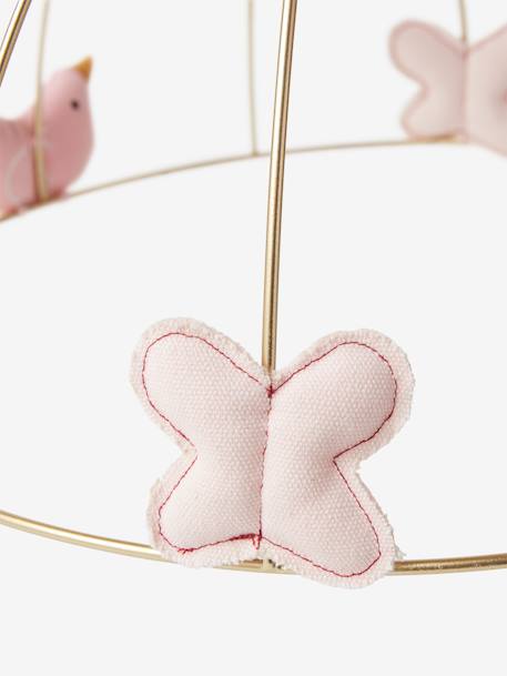 Birdcage Hanging Lampshade Gold 