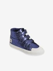 -High-Top Trainers with Touch Fasteners for Girls