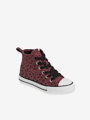 Shoes-Girls Footwear-High-Top Trainers with Laces & Zips for Girls