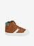 High-Top Trainers with Laces & Zips for Boys BROWN LIGHT SOLID 
