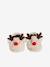 Plush Slippers for Boys Beige 