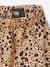 Skirt with Printed Ruffle for Girls BEIGE MEDIUM ALL OVER PRINTED 