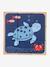 Animal Cubes Puzzle in FSC® Wood BEIGE LIGHT SOLID WITH DESIGN 