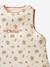Sleeveless Baby Sleep Bag in Cotton Gauze, Barn BEIGE LIGHT ALL OVER PRINTED 