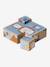 Animal Cubes Puzzle in FSC® Wood BEIGE LIGHT SOLID WITH DESIGN 