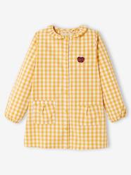 Smock with Gingham Checks for Girls
