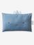 Pillowcase for Babies, Little Dino BLUE MEDIUM SOLID 