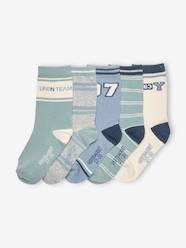 Boys-Underwear-Pack of 5 Pairs of Socks for Boys