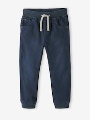 Pull-On Jogger-type Trousers, Polar Fleece Lining, for Boys