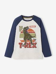 Boys-Top with Graphic Motif & Raglan Sleeves for Boys