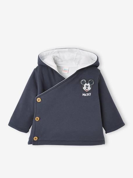 Mickey Mouse Jacket for Babies, by Disney® GREY DARK SOLID WITH DESIGN 