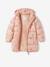 Lightweight Padded Coat with Cherry Print for Girls PINK MEDIUM ALL OVER PRINTED 