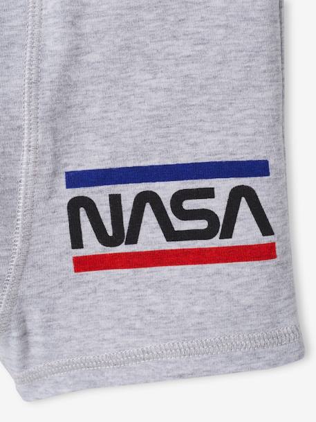 Pack of 3 NASA® Boxer Shorts BLUE DARK SOLID WITH DESIGN 