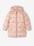 Lightweight Padded Coat with Cherry Print for Girls PINK MEDIUM ALL OVER PRINTED 