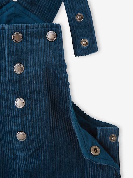 Corduroy Dungarees for Babies Blue 